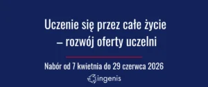 Uczenie się przez całe życie – rozwój oferty uczelni